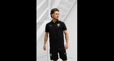 Marokko Casual Polo Senior 2025/2026 - Maat S - Kleur: Zwart | Soccerfanshop
