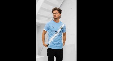 Manchester City Authentic Thuis Shirt Senior 2025/2026 - Maat XL - Kleur: WitBlauw | Soccerfanshop