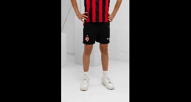 AC Milan Broekje Thuis Junior 2025/2026 - Maat 140 - Kleur: RoodZwart | Soccerfanshop