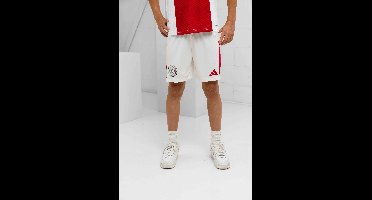 Ajax Broekje Thuis Junior 2025/2026 - Maat 140 - Kleur: Wit | Soccerfanshop