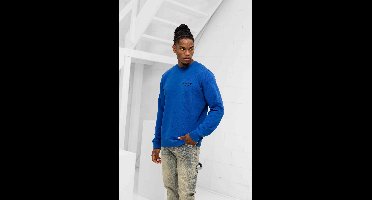 Iceberg 5C Felpa E031 Sweater Heren Blauw - Maat L - Kleur: Blauw | Soccerfanshop