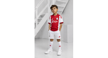 Ajax Minikit Thuis 2025/2026 - Maat 98 - Kleur: RoodWit | Soccerfanshop