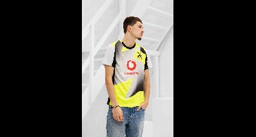 Borussia Dortmund Uit Shirt Senior 2025/2026 - Maat L - Kleur: ZwartGeelGrijs | Soccerfanshop