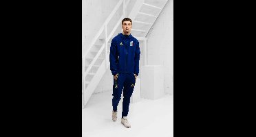 Italië Travel Woven Trainingspak Senior 2026/2028 - Maat XL - Kleur: Donkerblauw | Soccerfanshop