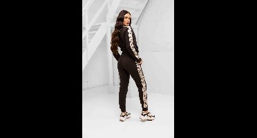 Guess Brittney Trainingspak Dames Bruin - Maat S - Kleur: Bruin | Soccerfanshop