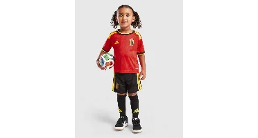 België Thuis Minikit 2026/2028 - Maat 98 - Kleur: RoodZwart | Soccerfanshop