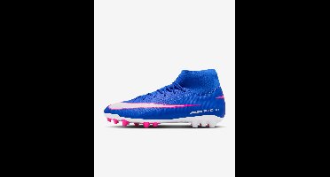 Nike Zoom Superfly 10 ACAD FG/MG Voetbalschoenen Senior Blauw - Maat 39 - Kleur: WitBlauwRoze | Soccerfanshop