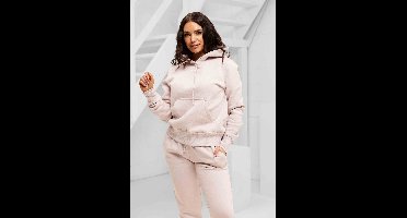 Nike Sportswear Phoenix Fleece Hoodie Dames Lichtroze - Maat M - Kleur: Lichtroze | Soccerfanshop