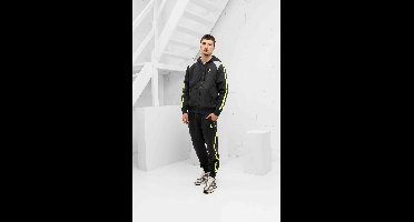 Nike Sportswear Club Full-Zip Trainingspak Heren Donkergrijs - Maat M - Kleur: DonkergrijsGeel | Soccerfanshop
