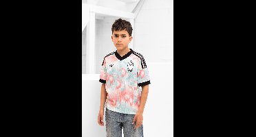 België Shirt Uit Junior 2026/2028 - Maat 176 - Kleur: LichtblauwRoze | Soccerfanshop