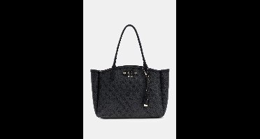 Guess Lindsey Tote Tas Dames Zwart - Maat One Size - Kleur: Zwart | Soccerfanshop