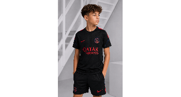 Paris Saint-Germain Strike Trainingsshirt Junior 2026/2027 - Maat 152 - Kleur: RoodZwart | Soccerfanshop