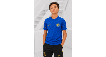 Chelsea Trainingsshirt Dri-FIT Strikes Junior 2026/2027 - Maat 140 - Kleur: GeelBlauw | Soccerfanshop