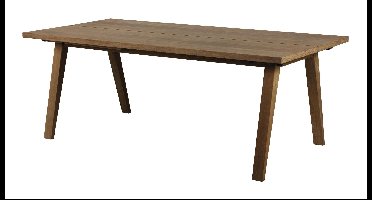 Bendt Uitschuifbare Eettafel Mads Gerookt Eiken, 200/243/286 x 95cm - Bruin