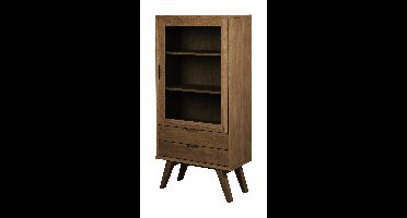 Bendt Vitrinekast Mads Eiken, 145 x 72cm - Bruin