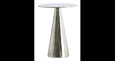 Light & Living Ronde Bijzettafel Leova Ø39cm - Nikkel