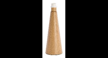 Light & Living Lampvoet Dinan Houtlook, 40cm - Naturel (excl. kap) - Rond