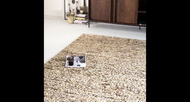 By-Boo Vloerkleed Takara 190 x 290cm - Mosterdgeel