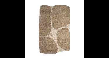 By-Boo Organisch Vloerkleed Iwa 190 x 290cm - Bruin