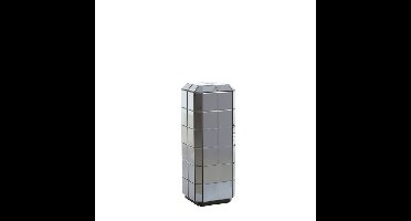 Light & Living Zuil Luciano Glas, 80cm - Smoke