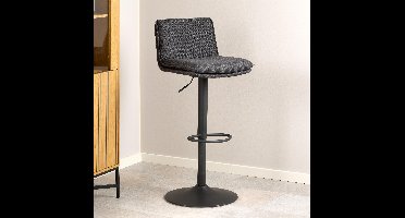 Bendt Draaibare Barkruk Ulysses - Donkergrijs (zithoogte 68-89cm)