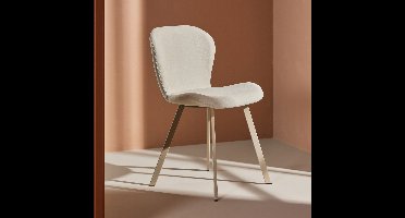 Nohr Eetkamerstoel Corion Linnenlook - Beige