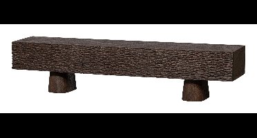 WOOOD TV-meubel Crumble Mangohout, 180cm - Walnoot - BePureHome