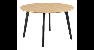 Bendt Ronde Eettafel Jatavia Eiken, 120cm - Naturel