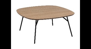 Bendt Salontafel Kiyomi Eiken, 90 x 90cm - Naturel - Organisch