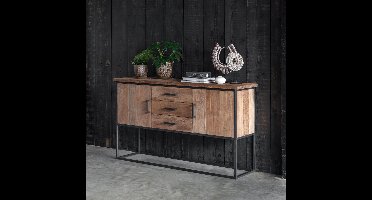 DTP Home Dressoir Beam Teakhout, 158cm - Naturel