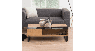 Bendt Salontafel Aino Met verhoging, 110 x 60cm - Hout
