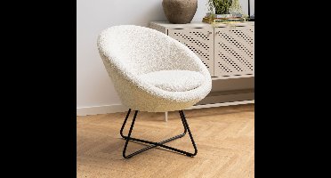 Bendt Fauteuil Lærke Teddy - Beige
