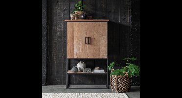 DTP Home Opbergkast Beam Teakhout, 140 x 90cm - Naturel