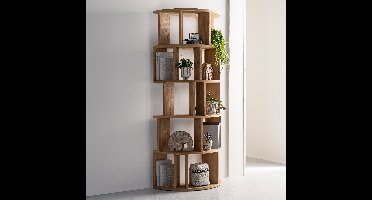 DTP Home Rond Wandrek Forte Teakhout, 175 x 75cm - Bruin