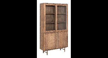 DTP Home Vitrinekast Bliss Teakhout, 210 x 120cm - Naturel