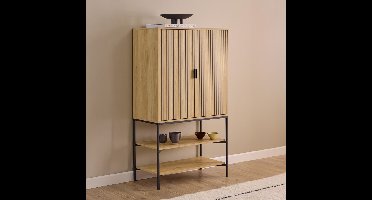 Bendt Opbergkast Lisette Eikenhout, 140 x 80cm - Naturel