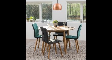 Bendt Ronde Eettafel Ebbe Eiken, 120cm - Hout