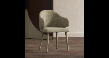 Nohr Eetkamerstoel Sherena Velvet - Beige