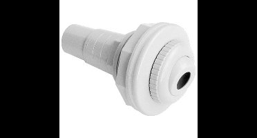 Kokido inspuiter opzetzwembad met wanddoorvoer wit