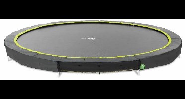 Exit Silhouette Inground Sports trampoline - Ø 366 cm - Zwart
