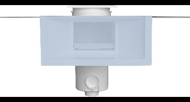 Aquareva Skimmer hoge waterlijn - Lichtblauw