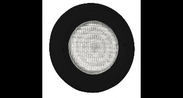 Aquareva Zwembadlamp LED (wit) + inbouwset - Zwart