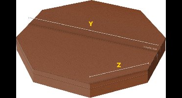 Spa cover tot 240cm - model 3