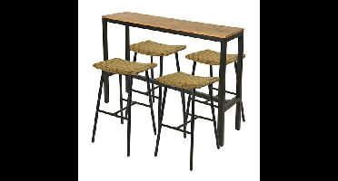 Barset Hanoi zwart tuinmeubel OWN - Own