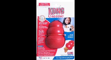 Hondenspeelgoed rubber large rood Kong - Kong