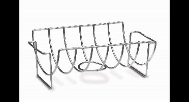 RVS sparerib- en braadstukhouder barbecue Napoleon Grills - Napoleon grills