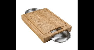 PRO snijplank met 2 RVS schalen barbecue Napoleon Grills - Napoleon grills