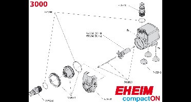 Eheim pomp CompactON 3000 Eheim Gebr. de Boon - Gebr de boon