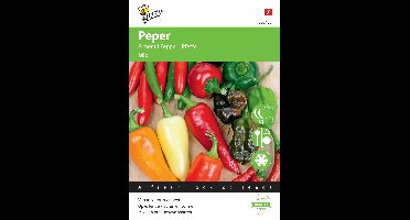 Zaden Peper Mixed 5 soorten Buzzy - Buzzy