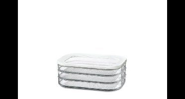 Vleeswarendoos Modula 550 set van 3 wit Mepal Modula - Mepal